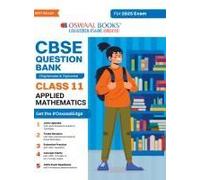Oswaal Cbse Question Bank Class 11 Applied Mathematics, Chapterwise And Topicwise Solved Papers For 2025 Exams