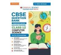 Oswaal Cbse Question Bank Class 12 Computer Science, Chapterwise And Topicwise Solved Papers For Board Exams 2025