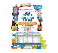 Oswaal CBSE Sample Question Paper Class 10 Social Science Book (For March 2020 Exam)