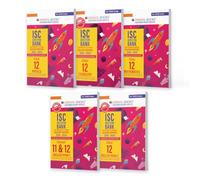 Oswaal ISC Question Bank Chapter-wise Topic-wise Class 12 (Set of 5 Books) Physics, Chemistry, Mathematics, English Paper-1 & 2 For 2026 Board Exams