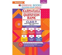 Oswaal Karnataka Question Bank Class 9 Hindi Third Language Book Chapterwise & Topicwise (For 2023 Exam)