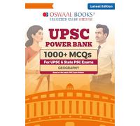 Oswaal UPSC Power Bank:1000+ MCQs for UPSC and State PSCs Exams Geography