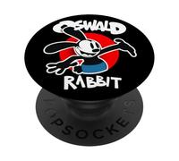 Oswald Lapin Vintage Cartoon Bunny Rouge PopSockets PopGrip Adhésif