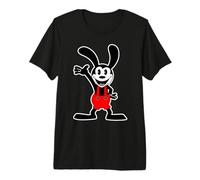 Oswald Rabbit Red Salopette T-Shirt Haut de Gamme