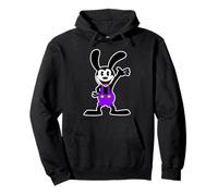 Oswald Rabbit Salopette Violet agitant Bonjour Sweat à Capuche