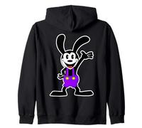 Oswald Rabbit Salopette Violet agitant Bonjour Sweat à Capuche