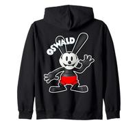 Oswald Rabbit Vintage Cartoon 1927 Hello Red Short Sweat à Capuche