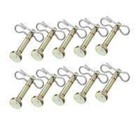 ot de 10 boulons de cisaillage pour Fraise à Neige et goupille de cisaillage - Compatible avec 738-04124 714-040