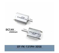 OT-FK-131PH-3058 electronic starter DC DC 3.7V-7.4V 6V High Speed 130 Upgrade electronic starter DIY RC Drone Toy Slot Car Boat Models RUAJOGYNVM(9mm Shaft Motor)