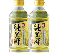 Otafuku Vinaigre de riz pour sushis, doux, idéal pour assaisonner et raffiner divers plats, bouteille PET (1 x 500 ml) (Lot de 2)