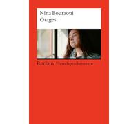 Nina Bouraoui – Otages – Texte français, explications allemandes, B1–B2 (GER)
