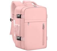 OTAHGK Bagage Cabine 40 x 30 x 20 pour Ryanair, Sac à Dos de Voyage Bagage à Main Avion Sac à Main sous Le Siège Valise Décontracté École Bureau Sac Ordinateur Portable -Rose