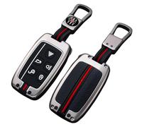 Otai Alliage de Zinc Clé de Voiture Couverture Cas Compatible avec Land Rover Range Rover Sport A9 Jaguar Coque de clé Intelligente 5 Boutons (B, Mat)