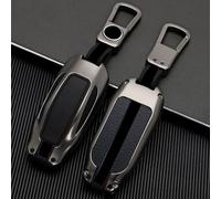 Otai Alliage de Zinc Clé de Voiture Couverture Cas Compatible avec Tesla Model 3/S, Model X Coque de clé Intelligente (Couleur Mate Model X)