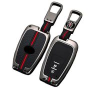 通用 Otai Cas de Couverture de clé de Voiture en Alliage de Zinc Compatible avec Toyota Corolla Prius Camry C-HR RAV4 Prado Intelligent Clé de Voiture Shell (Couleur Mate 2 Boutons)