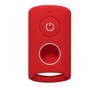 Otai Cas de Couverture de clé de Voiture en Silicone Compatible avec Yamaha Aerox Xmax Qbix Jauns NVX Protecteur de Porte-clés de Moto (Rouge)