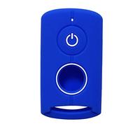 Otai Cas de Couverture de clé de Voiture en Silicone Compatible avec Yamaha Aerox Xmax Qbix Jauns NVX Protecteur de Porte-clés de Moto (Bleu)