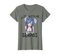 Otaku Ahegao Ecchi Etchi Hentai-Lewd Sexy Poker Girl Senpai T-Shirt