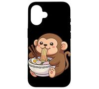 Otaku Bol à Nouilles Japonais Motif Singe Japonais Coque pour iPhone 16