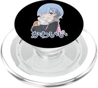 Otaku Cute Waifu Anime Fan Kawaii Manga PopSockets PopGrip pour MagSafe