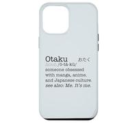 Otaku Définition de Dictionnaire Anime Manga Japan Meme au Dos Coque pour iPhone 12 Pro Max