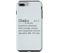 Otaku Définition de Dictionnaire Anime Manga Japan Meme au Dos Coque pour iPhone 7 Plus/8 Plus