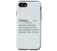 Otaku Définition de Dictionnaire Anime Manga Japan Meme au Dos Coque pour iPhone SE (2020) / 7/8