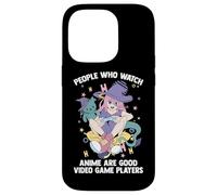 Otaku - Les Gens Qui regardent Anime sont de Bons Joueurs de Jeux vidéo Coque pour iPhone 14 Pro