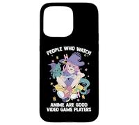 Otaku - Les Gens Qui regardent Anime sont de Bons Joueurs de Jeux vidéo Coque pour iPhone 15 Pro Max