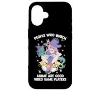 Otaku - Les Gens Qui regardent Anime sont de Bons Joueurs de Jeux vidéo Coque pour iPhone 16