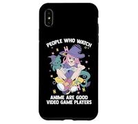 Otaku - Les Gens Qui regardent Anime sont de Bons Joueurs de Jeux vidéo Coque pour iPhone XS Max