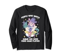 Otaku - Les Gens Qui regardent Anime sont de Bons Joueurs de Jeux vidéo Manche Longue