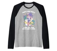 Otaku - Les Gens Qui regardent Anime sont de Bons Joueurs de Jeux vidéo Manche Raglan