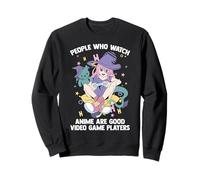 Otaku - Les Gens Qui regardent Anime sont de Bons Joueurs de Jeux vidéo Sweatshirt
