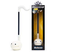 Otamatone Deluxe [édition anglaise] Instrument de musique électronique jouet synthétiseur portable du Japon par Cube/Maywa Denki, blanc