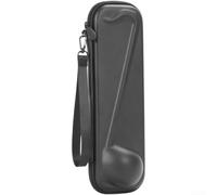 Otamatone Sac de rangement pour instrument de musique électronique en polyuréthane Coque de protection légère noire avec bords pressés thermiques Pochette de voyage compacte pour synthétiseurs et
