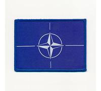OTAN Alliance de l'Atlantique Nord de Drapeaux Flags Patch Thermocollant Badges 0729 A