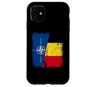 OTAN Belgique Demi Drapeau OTAN Maillot Belge Coque pour iPhone 11