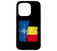 OTAN Belgique Demi Drapeau OTAN Maillot Belge Coque pour iPhone 15 Pro