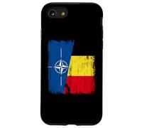 OTAN Belgique Demi Drapeau OTAN Maillot Belge Coque pour iPhone SE (2020) / 7 / 8