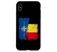 OTAN Belgique Demi Drapeau OTAN Maillot Belge Coque pour iPhone XS Max