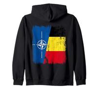 OTAN Belgique Demi Drapeau OTAN Maillot Belge Sweat à Capuche