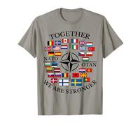 OTAN OTAN avec la Finlande et la Suède ensemble, nous sommes plus forts T-Shirt