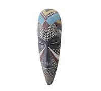 OTARTUDE Sculpture murale de masque africain sculptée à la main