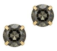 OTAZU Black Diamond Earpins Taille: OS | Boucles d'oreilles Outlet | Femme | Noir