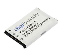 OTB Batterie Li-ION pour Casio NP-20 Noir