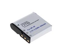 OTB Batterie pour Casio NP-40 Li-ION Noir