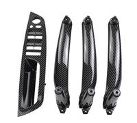 OTBEHUWJ 51416969401 51416969405 Couvercle De Poignée Intérieure De Porte De Remplacement Pour X5 X6 E70 E71 2007 2008 2009 2010 2011 2012 2013 (Carbon fiber look)