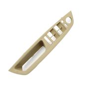 OTBEHUWJ 51416969403 51416969401 Pour X5 X6 E70 E71 E72 Intérieur Voiture Avant Arrière Gauche Droite Poignée Porte Intérieur Panneau Protection Garniture (LHD Beige)