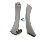 OTBEHUWJ 51417230849L 51417230850R Pour Série 3 E90 E91 E92 E93 316 318 320 325 328i 2005 2006 2007-2012 Garniture Couvercle De Poignée De Porte Intérieure (Handle Kit gray R)